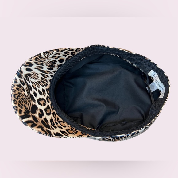BCBGeneration Leopard Print Cabby Hat - Picture 6 of 8